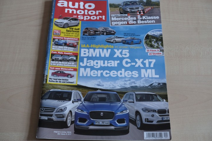 Deckblatt Auto Motor und Sport (20/2013)